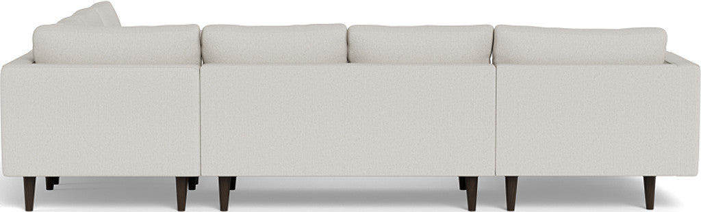 Ladybird 133" Corner Sectional with Left Chaise - Tussah Snow