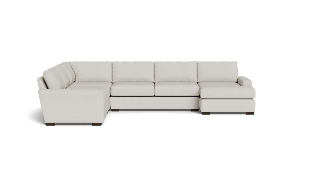 Mas Mesa 162" Deep Corner Sectionals w. Right Chaise - Tussah Snow