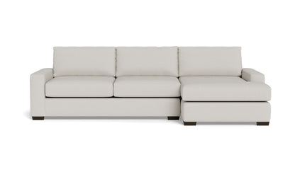 Mas Mesa 123" Deep Right Chaise Sectional - Tussah Snow