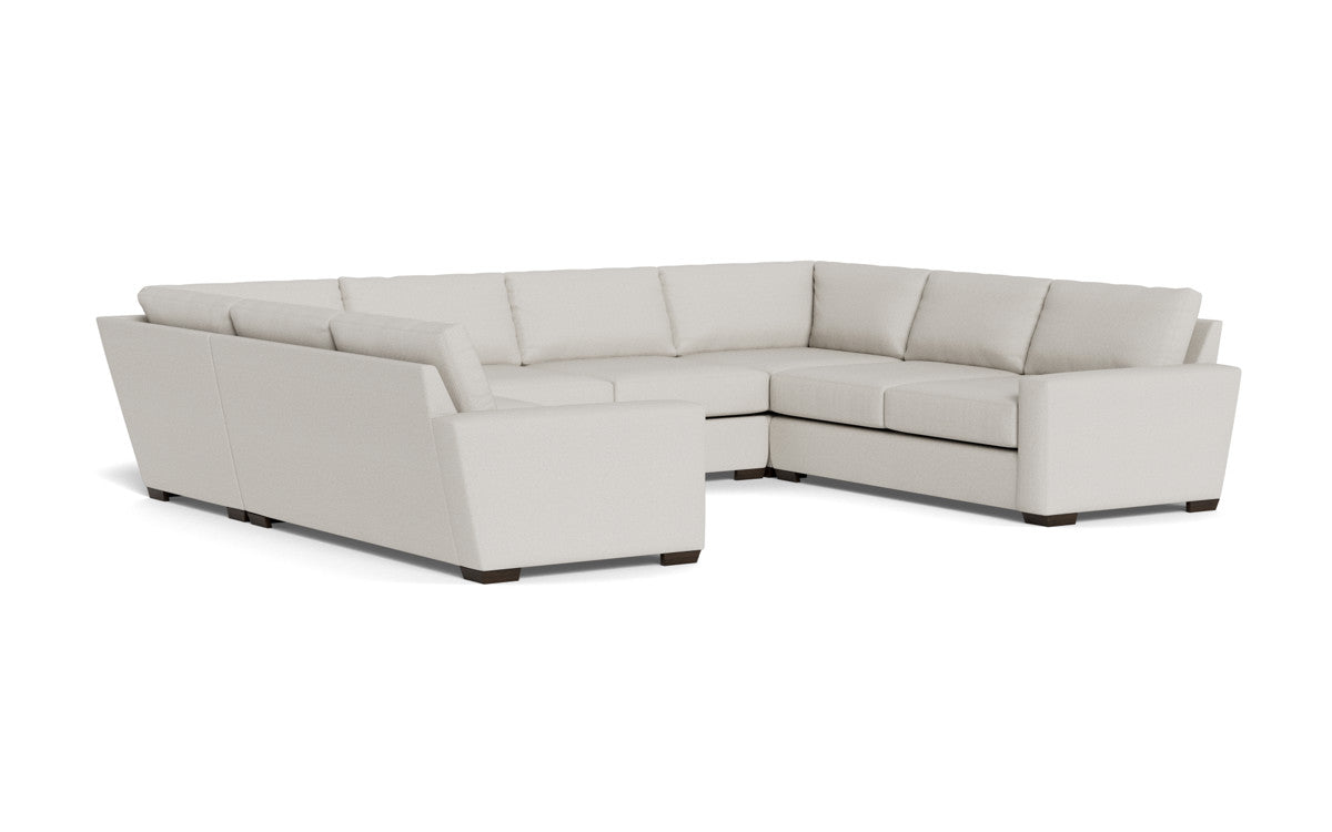 Mas Mesa 166" Deep Condo U Sectional - Tussah Snow