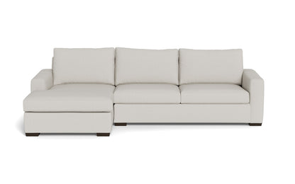 Mesa 123" Left Chaise Sectional - Tussah Snow
