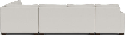 Track 141" Corner Sectionals W. Full Sleeper & Left Chaise - Tussah Snow