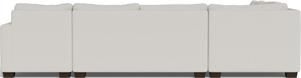 Track 141" Corner Sectionals w. Right Chaise - Tussah Snow