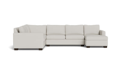 Track 141" Corner Sectionals w. Right Chaise - Tussah Snow