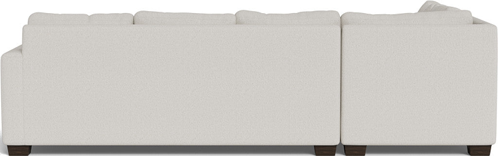 Track 121" Left Chaise Sectional - Tussah Snow