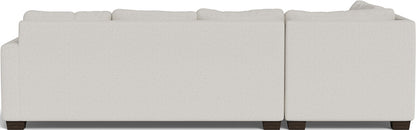 Track 121" Left Chaise Sectional - Tussah Snow