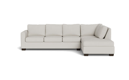 Track 121" Right Chaise Sectional - Tussah Snow