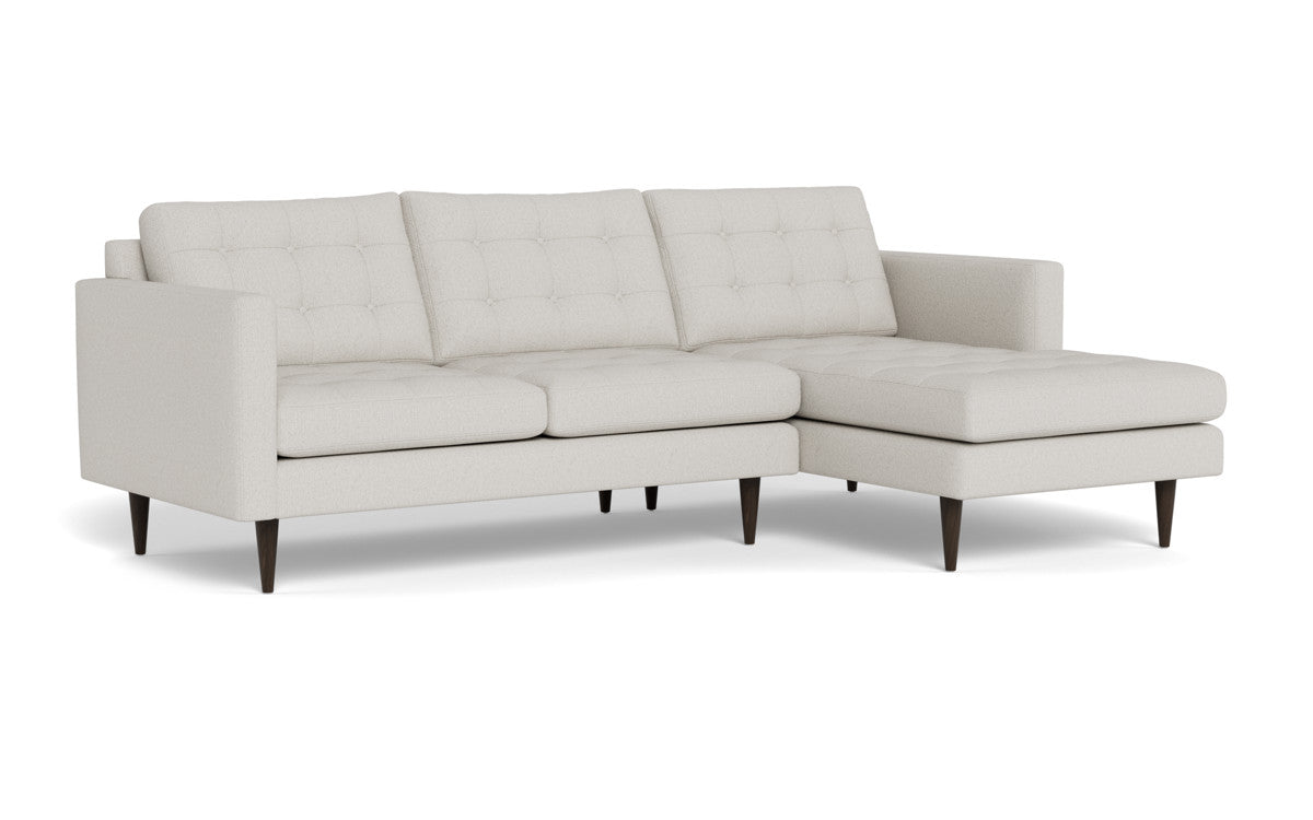 Wallace 98" Right Chaise Sectional - Tussah Snow