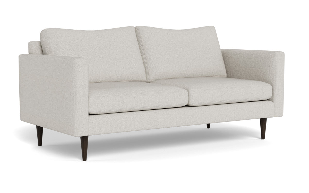Wallace 74" Untufted Apartment Sofa - Tussah Snow