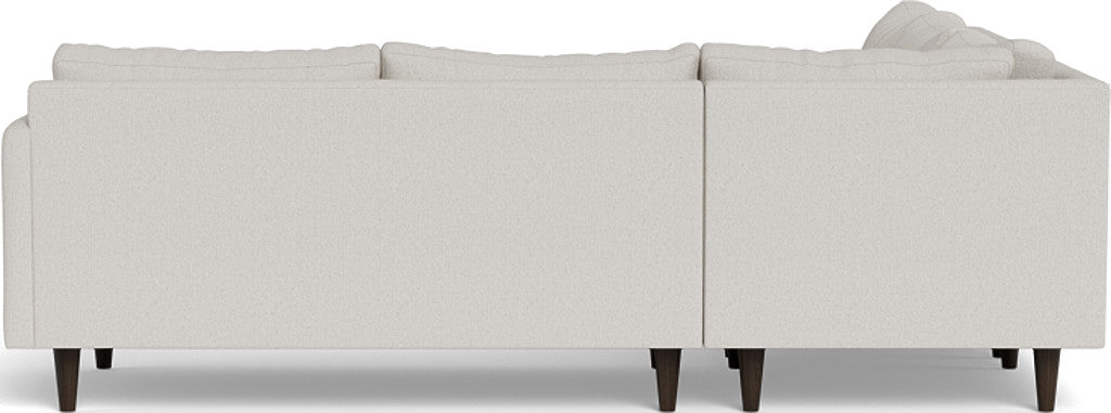 Wallace 102" Untufted Corner Sectional - Tussah Snow