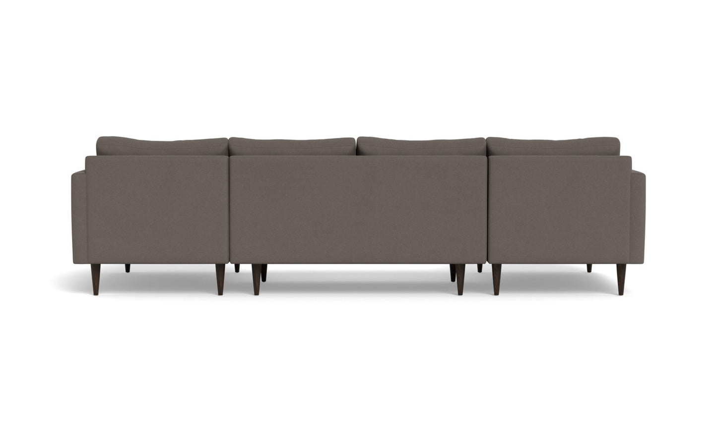 Wallace 126" Untufted Double Chaise U Sectional