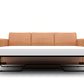 Track Leather Queen Sleeper Sofa