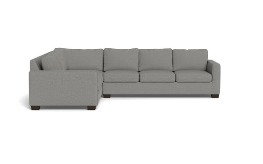 Track 121" Left Corner Sectional With Raf Sleeper Sectional