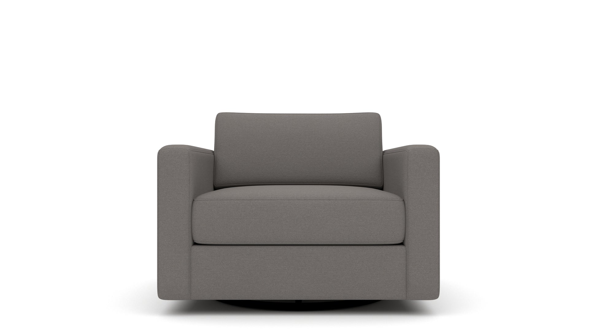 Track 36" Swivel Arm Chair - Peyton Slate