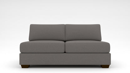 Track Armless Loveseat - Peyton Slate