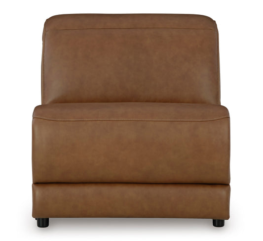 Rylee Leather Armless Chair -