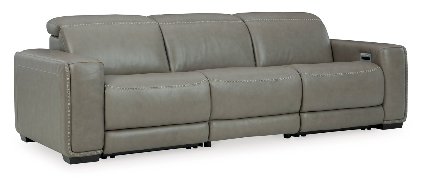 Cori 3 PC Leather Sofa -