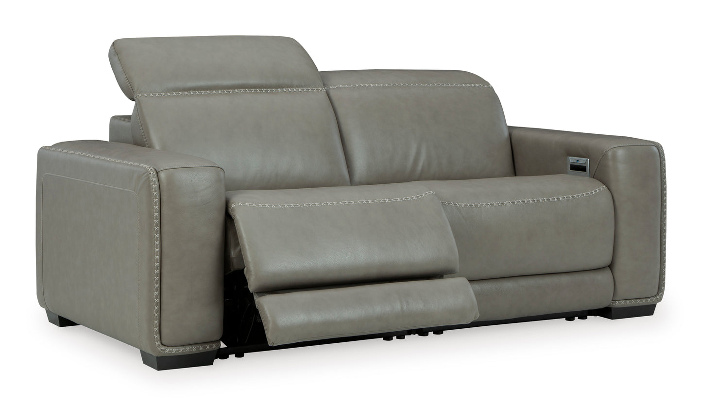 Cori 2 PC Leather Sofa -