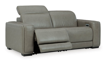 Cori 2 PC Leather Sofa -