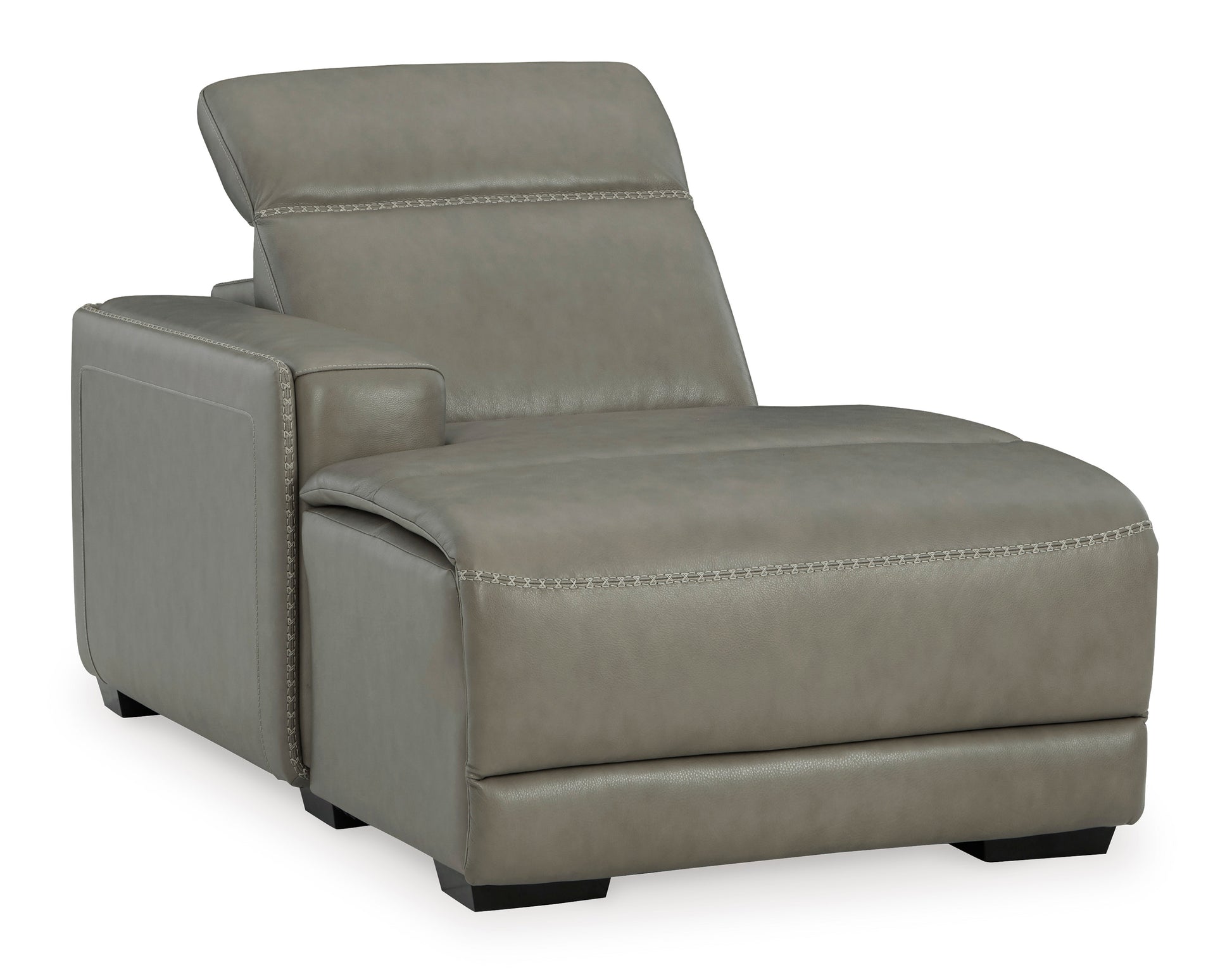 Cori Leather LAF Chaise -