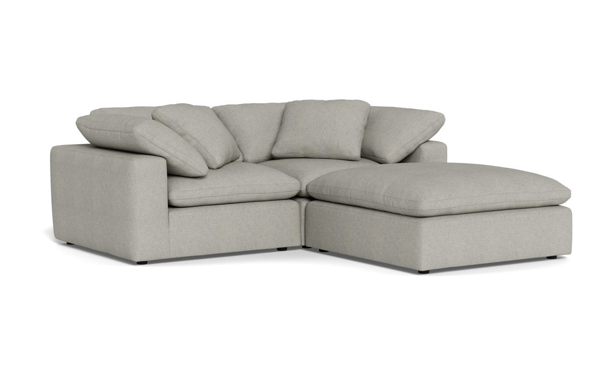 Fluffy 2 Piece Sofa w/Otto - Villa Dove