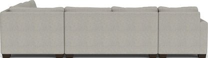 Track 141" Corner Sectionals W. Full Sleeper & Left Chaise - Villa Dove