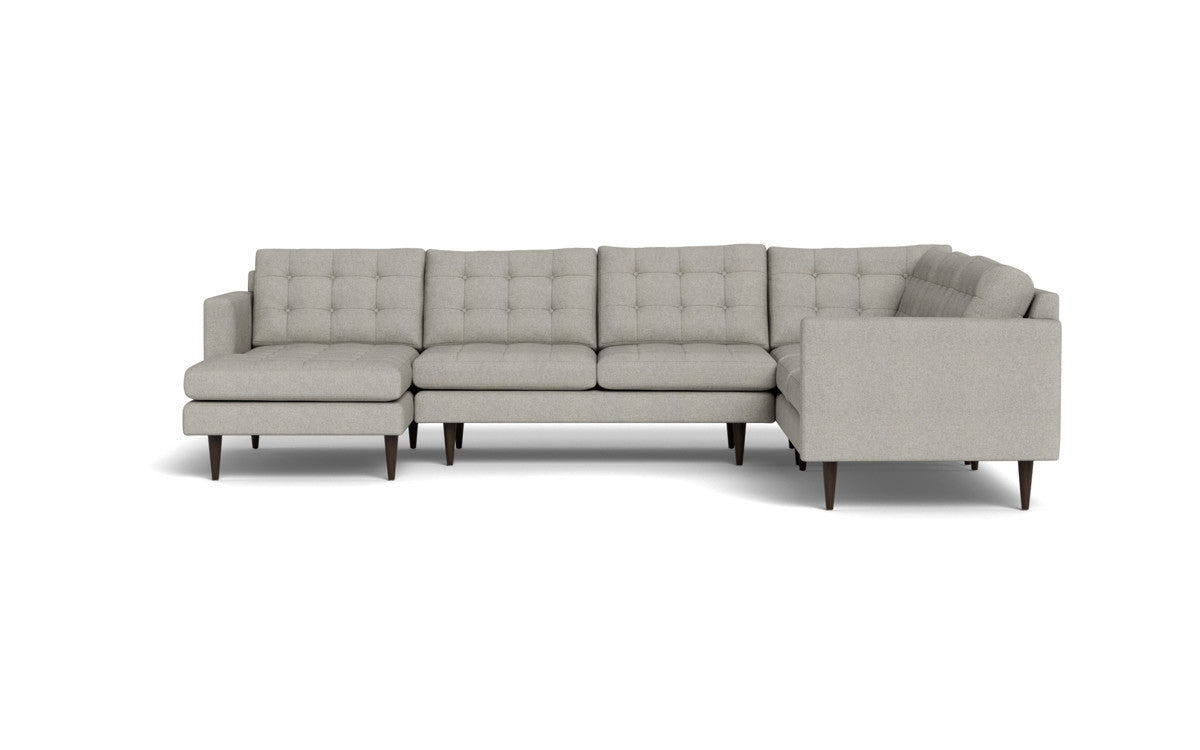 Wallace 131" Corner Sectionals w. Left Chaise - Villa Dove