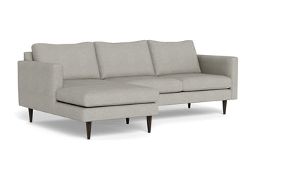 Wallace 98" Untufted Left Chaise Sectional - Villa Dove