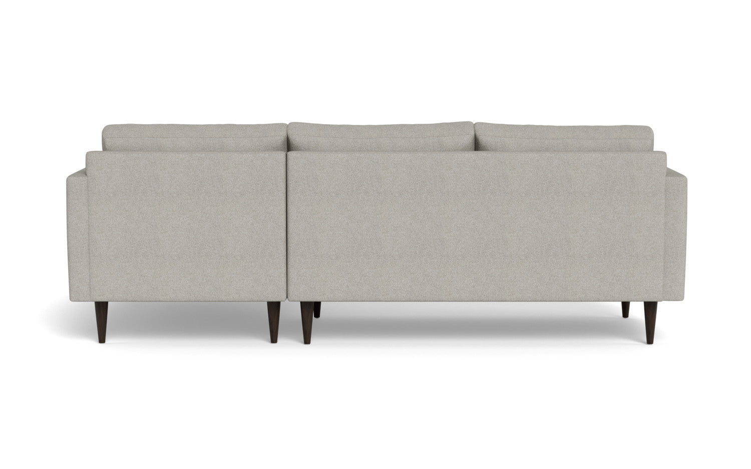 Wallace 98" Untufted Right Chaise Sectional - Tussah Snow
