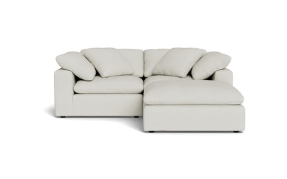 Fluffy 2 Piece Sofa w/Otto - Villa Ivory