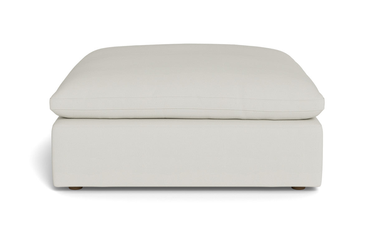 Fluffy Ottoman - Villa Ivory