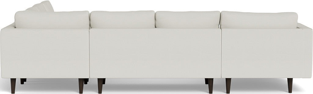 Ladybird 133" Corner Sectional with Left Chaise - Villa Ivory