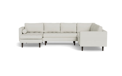 Ladybird 133" Corner Sectional with Left Chaise - Villa Ivory