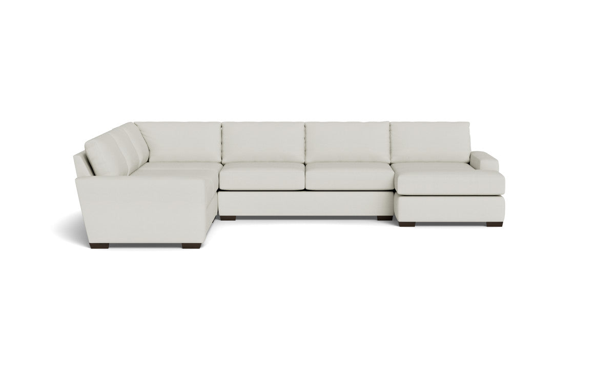 Mas Mesa 162" Deep Corner Sectionals w. Right Chaise - Villa Ivory