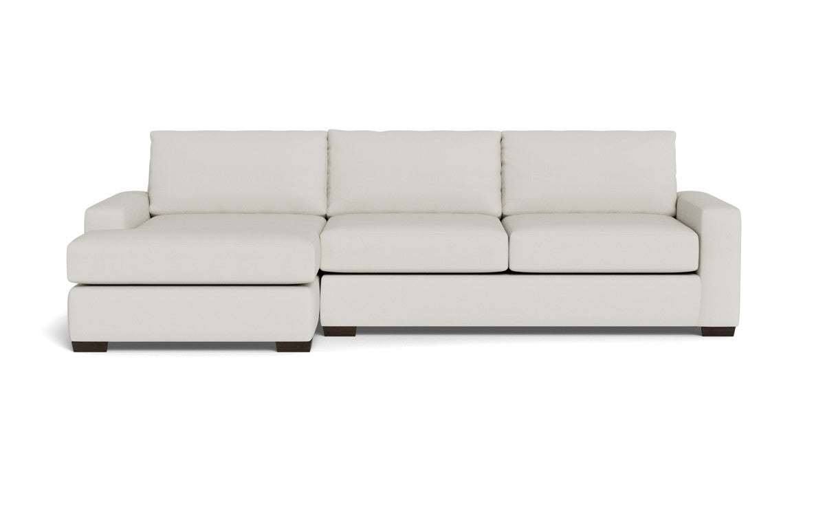 Mas Mesa 123" Deep Left Chaise Sectional - Villa Ivory