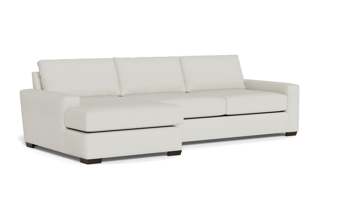 Mas Mesa 123" Deep Left Chaise Sectional - Villa Ivory