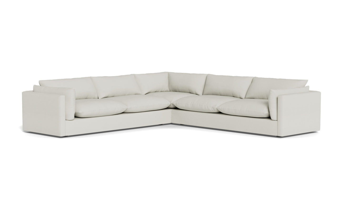 SoCo 124" Corner Sectional - Villa Ivory