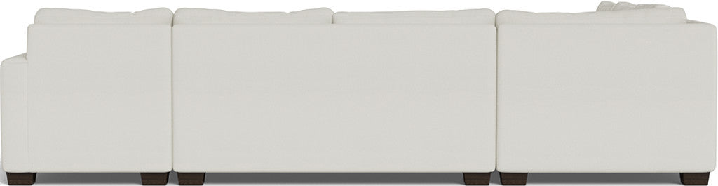 Track 141" Corner Sectionals w. Right Chaise - Villa Ivory