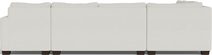 Track 141" Corner Sectionals w. Right Chaise - Villa Ivory