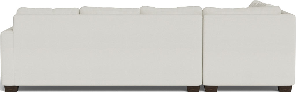 Track 121" Left Chaise Sectional - Villa Ivory