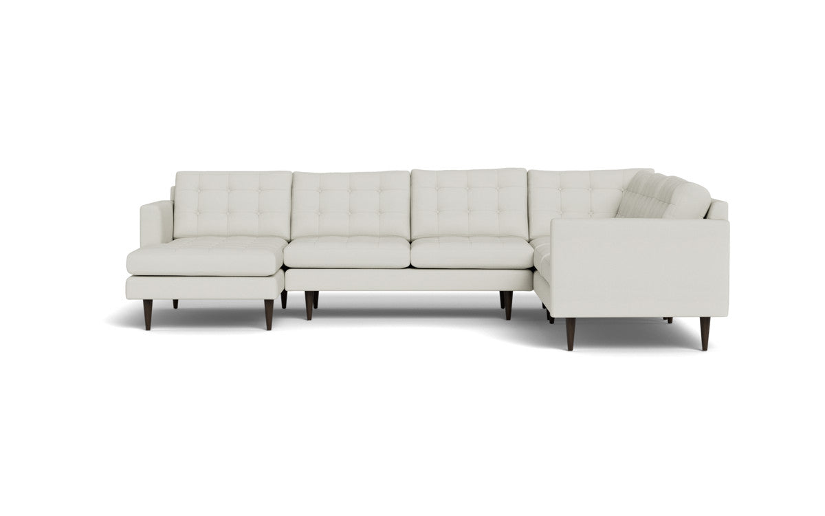 Wallace 131" Corner Sectionals w. Left Chaise - Villa Ivory