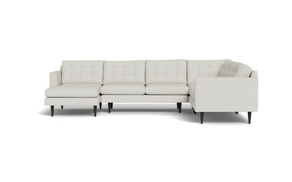 Wallace 131" Corner Sectionals w. Left Chaise - Villa Ivory