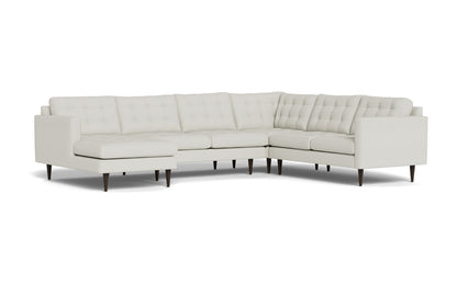 Wallace 131" Corner Sectionals w. Left Chaise - Villa Ivory
