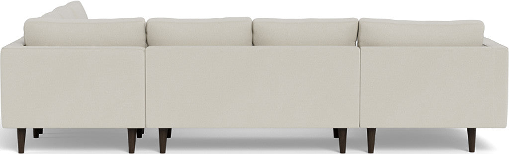 Ladybird 133" Corner Sectional with Left Chaise - Villa Oyster