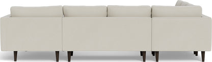 Ladybird 133" Corner Sectionals w. Right Chaise - Villa Oyster