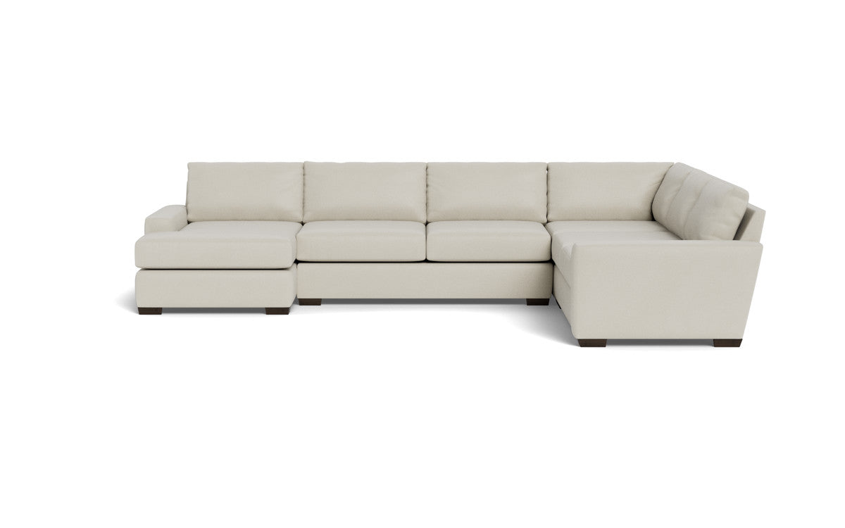 Mas Mesa 162" Deep Corner Sectionals w. Left Chaise - Villa Oyster