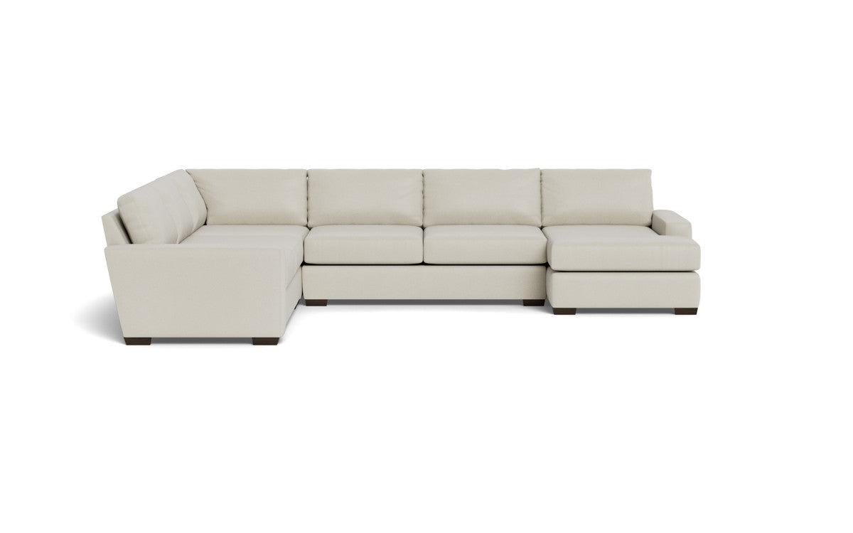 Mas Mesa 162" Deep Corner Sectionals w. Right Chaise - Villa Oyster