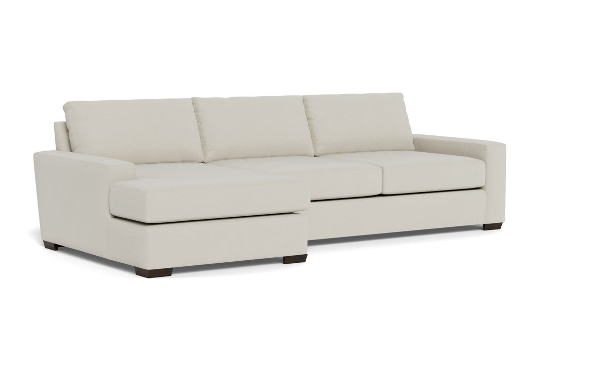 Mas Mesa 123" Deep Left Chaise Sectional - Villa Oyster