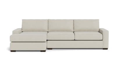 Mas Mesa 123" Deep Left Chaise Sectional - Villa Oyster