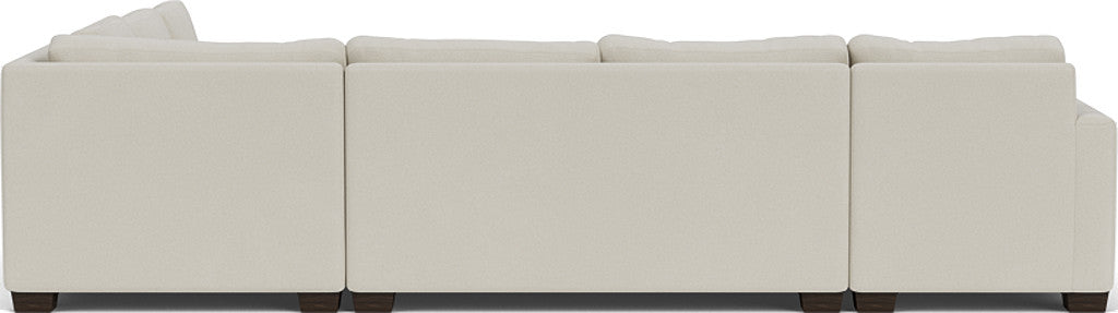 Track 141" Corner Sectionals W. Full Sleeper & Left Chaise - Villa Oyster